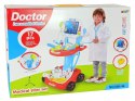 Zestaw Lekarski na Wózku Doktor 17 Elementów EKG