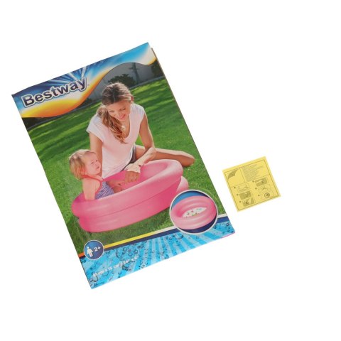 BESTWAY 51061 Basen brodzik dla dzieci różowy 61cm 1-2 lata