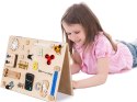 Tablica manipulacyjna drewniana sensoryczna dwustr