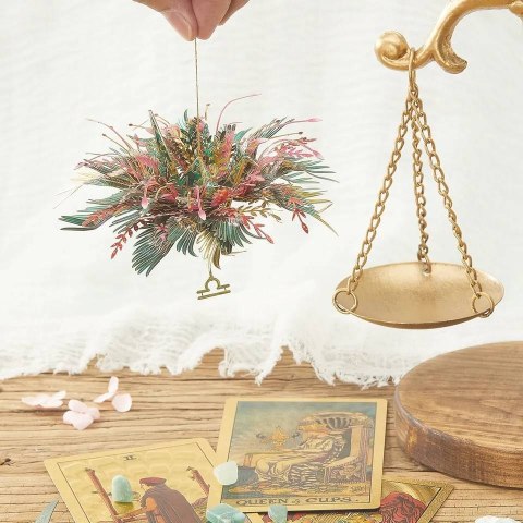 Piececool Puzzle Metalowe Model 3D Waga Libra
