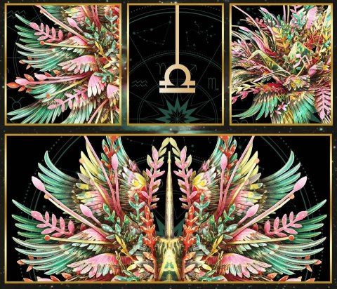 Piececool Puzzle Metalowe Model 3D Waga Libra