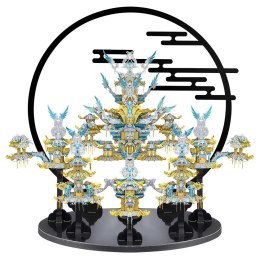Piececool Puzzle Metalowe Model 3D Pałac Jadeitowego Basenu