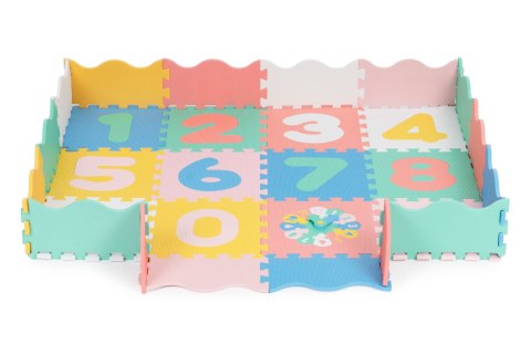 Mata piankowa edukacyjna puzzle dla dzieci EVA 30 elementów