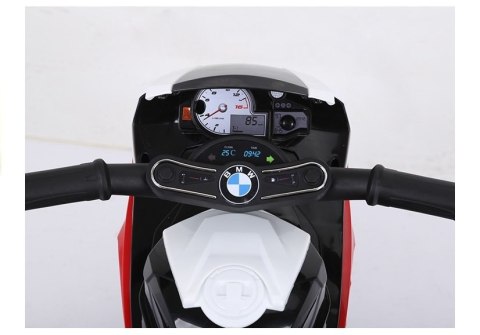 Motor na akumulator BMW S1000RR Trójkołowy Czerwony