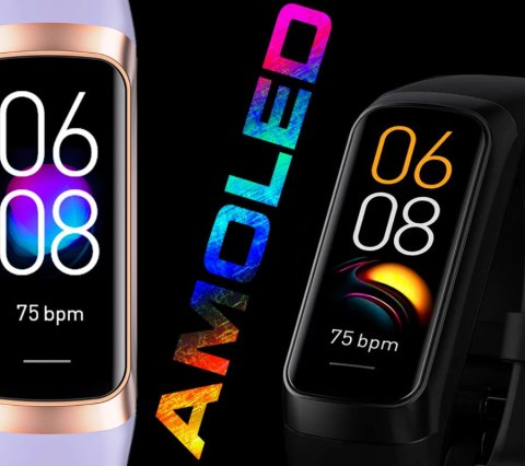 SMARTBAND DAMSKI Rubicon RNCF05 - TERMOMETR, PULSOKSYMETR (sr044b)