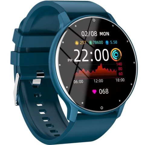 SMARTWATCH DAMSKI Rubicon RNCF01 - WŁASNE TARCZE, PULSOMETR (sr047c)