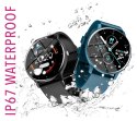 SMARTWATCH DAMSKI Rubicon RNCF01 - WŁASNE TARCZE, PULSOMETR (sr047c)