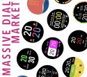 SMARTWATCH DAMSKI Rubicon RNCF01 - WŁASNE TARCZE, PULSOMETR (sr047d)