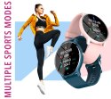 SMARTWATCH DAMSKI Rubicon RNCF01 - WŁASNE TARCZE, PULSOMETR (sr047d)