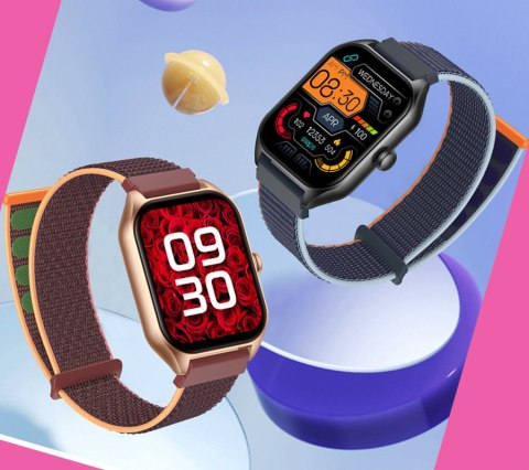 SMARTWATCH UNISEX Rubicon RNCF03 - ROZMOWY BLUETOOTH, ALWAYS ON DISPLAY (sr049b)