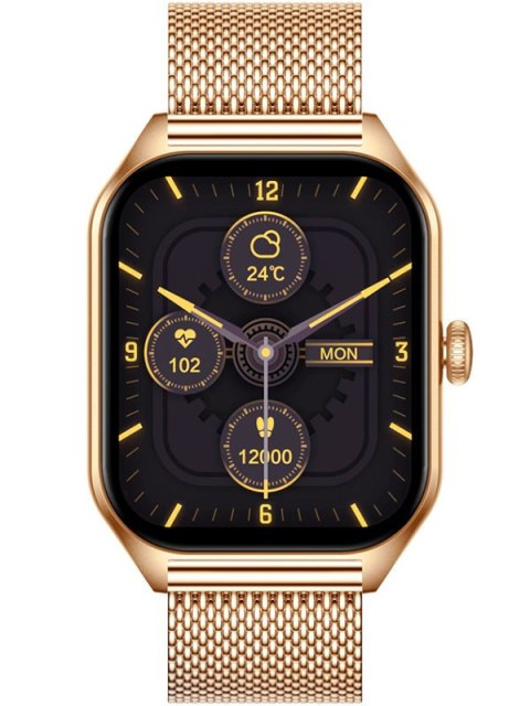 SMARTWATCH UNISEX Rubicon RNCF03 - ROZMOWY BLUETOOTH, ALWAYS ON DISPLAY (sr049f)