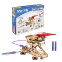 Smartivity Drewniane Mechaniczne Puzzle 3D - Hydrauliczna Wyrzutnia