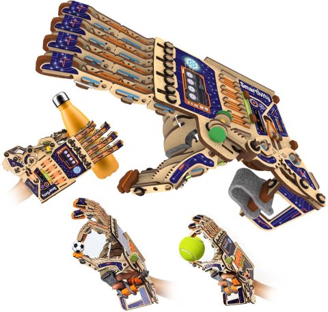 Smartivity Drewniane Mechaniczne Puzzle 3D - Mechaniczna Ręka