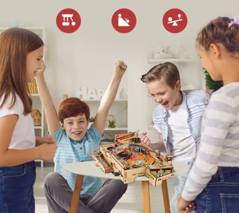 Smartivity Drewniane Mechaniczne Puzzle 3D - Pinball