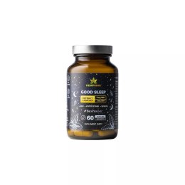 Kapsułki na sen Good Sleep - 5mg CBD, 3mg CBN w kapsułce Extract Complex - 60 kapsułek - HEMPKING