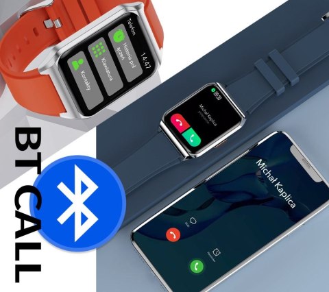 Smartwatch Rubicon RNCE89-1 Czarny-Czarny