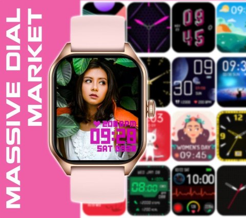 Smartwatch Rubicon RNCF03-2 Złoty