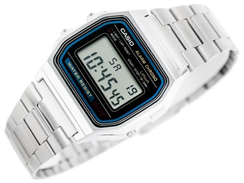 ZEGAREK MĘSKI CASIO A158WA-1A (zd093a) - KLASYKA