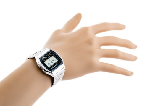 ZEGAREK MĘSKI CASIO A158WA-1A (zd093a) - KLASYKA
