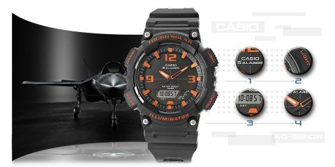 Zegarek Męski CASIO SOLAR AQ-S810W-8AVDF