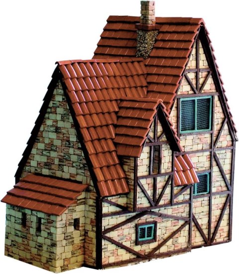 CUIT Składany Domek z Cegły 3D - Alpejski Domek