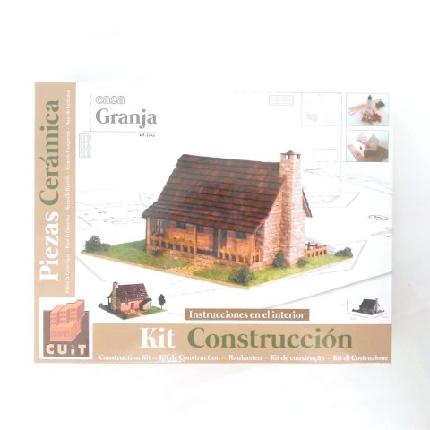 CUIT Składany Domek z Cegły 3D - Domek Farmera Granja Farm Mini