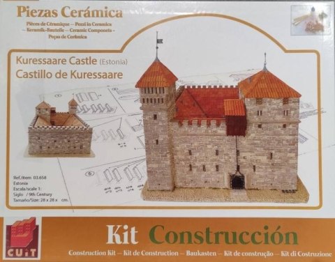 CUIT Składany Domek z Cegły 3D - Zamek Kuressaare