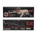 ROBOTIME Drewniane Mechaniczne Puzzle 3D - Karabin AK-47