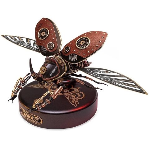 ROBOTIME Składany Drewniany Model 3D - Mechaniczny Chrząszcz
