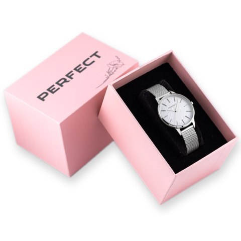 ZEGAREK DAMSKI PERFECT F374-01 (zp527a) + BOX