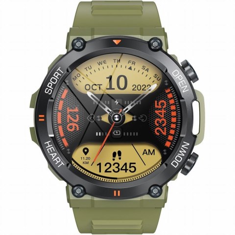 SMARTWATCH MĘSKI Gravity GT7-3 PRO - WYKONYWANIE POŁĄCZEŃ, PULSOKSYMETR (sg018c)