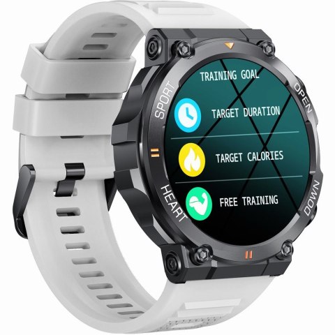 SMARTWATCH MĘSKI Gravity GT7-6 PRO - WYKONYWANIE POŁĄCZEŃ, PULSOKSYMETR (sg018f)