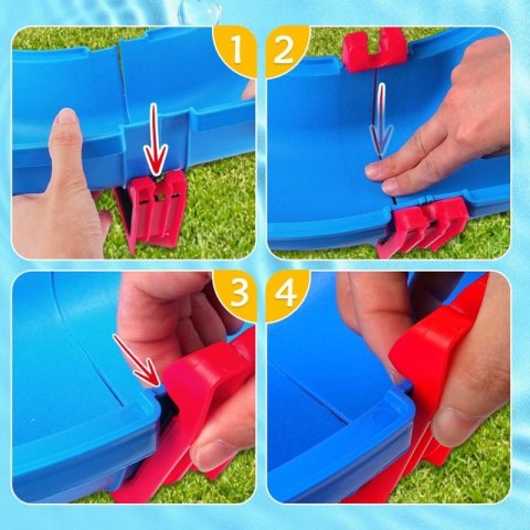 WOOPIE Tor Wodny AQUAFUN Zestaw 50 el.