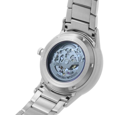 Zegarek męski EMPORIO ARMANI SKELETON AUTOMATIC AR0037 (zi054a)