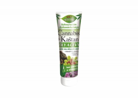 Konopny balsam z kasztanowcem - żyły i naczynia - BIONE - 200 ml