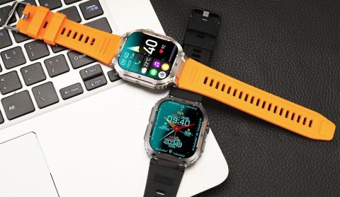 SMARTWATCH MĘSKI Gravity GT6-1 - WYKONYWANIE POŁĄCZEŃ, MONITOR SNU (sg020a)