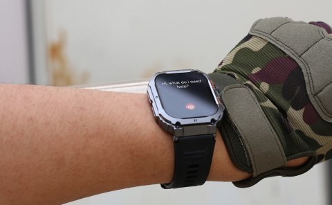SMARTWATCH MĘSKI Gravity GT6-2 - WYKONYWANIE POŁĄCZEŃ, MONITOR SNU (sg020b)