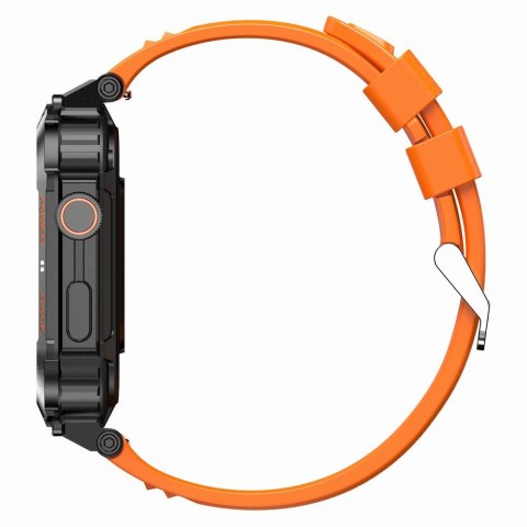 SMARTWATCH MĘSKI Gravity GT6-3 - WYKONYWANIE POŁĄCZEŃ, MONITOR SNU (sg020c)