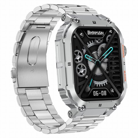 SMARTWATCH MĘSKI Gravity GT6-7 - WYKONYWANIE POŁĄCZEŃ, MONITOR SNU (sg020g)