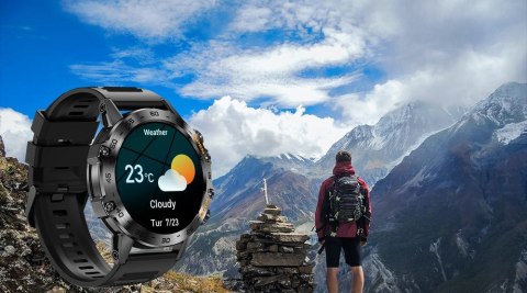 SMARTWATCH MĘSKI Gravity GT9-1 - WYKONYWANIE POŁĄCZEŃ, CIŚNIENIOMIERZ (sg021a)