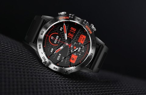 SMARTWATCH MĘSKI Gravity GT9-7 - WYKONYWANIE POŁĄCZEŃ, CIŚNIENIOMIERZ (sg021g)