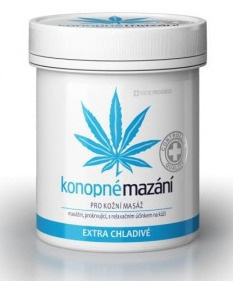 Maść chłodząca z konopi Medicprogress 250ml na ból