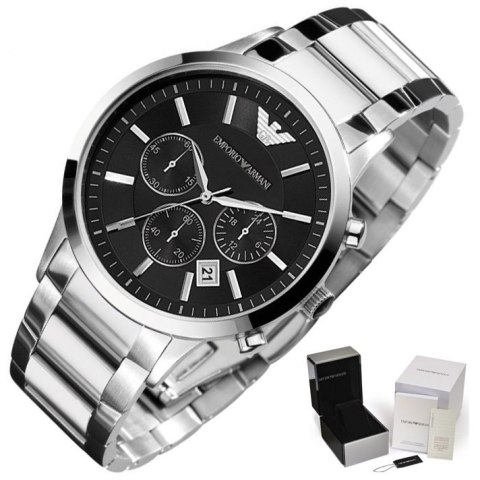 ZEGAREK MĘSKI EMPORIO ARMANI AR2434 - RENATO (zx115a)