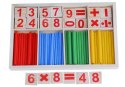 Zestaw Edukacyjny Drewniany Do Nauki Matematyki