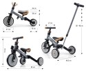 Rowerek 4w1 Optimus Plus Grey