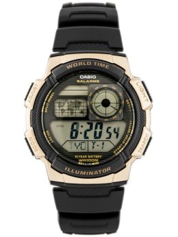 ZEGAREK MĘSKI CASIO AE-1000W 1A3V (zd073f) - WORLD TIME