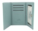Portfel damski skórzany 15-09-SH-RFID-1296 Mint