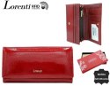 Portfel damski skórzany JP-510-SH-RFID Red
