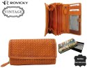 Portfel damski skórzany R-N22-ZPT