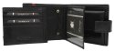 Portfel męski skórzany 22321L-RVTP BLACK+RED